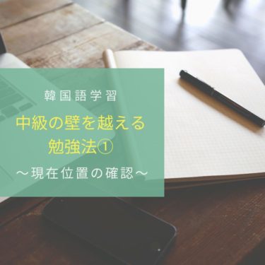 韓国語 中級の壁を超える勉強法 自分の現在位置の確認 Topik6級保有者が解説